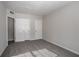 Cozy bedroom with neutral walls and carpet, featuring two large closets at 3049 Flat Shoals Rd, Atlanta, GA 30349