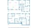 Detailed floor plan showcasing the layout of the two-story home at 2277 Cloverdale Se Dr, Atlanta, GA 30316