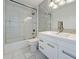 Modern bathroom with white tile and updated vanity at 2479 Peachtree Ne Rd # 802, Atlanta, GA 30305