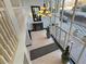 Bright lobby with high ceilings and glass doors at 2479 Peachtree Ne Rd # 802, Atlanta, GA 30305