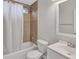 Clean bathroom featuring a shower/tub combo at 392 Vine St, Atlanta, GA 30314