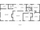 Detailed floor plan showcasing the layout of the home, including room dimensions at 1167 Mcclung Rd, Hiram, GA 30141