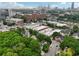 An elevated view shows lush tree canopy and cityscape at 785 Ponce De Leon Ne Pl # 8, Atlanta, GA 30306