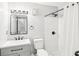 Clean bathroom with a shower, toilet and modern vanity at 2776 Vinings Central Se Dr # 19, Atlanta, GA 30339
