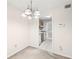 Dining room with chandelier and view of the kitchen at 2776 Vinings Central Se Dr # 19, Atlanta, GA 30339