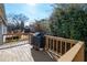 Deck with grill and view of backyard at 366 Oak Harbor Trl, Marietta, GA 30066
