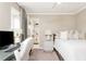 Bedroom with built-in workspace and en-suite bathroom at 12 Independence Nw Pl # 12, Atlanta, GA 30318