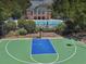 Outdoor basketball court next to a pool at 3648 Ramsey Close Sw, Atlanta, GA 30331