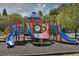 Colorful playground with slides and climbing structures at 3648 Ramsey Close Sw, Atlanta, GA 30331