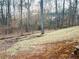 Sloped backyard with wooded area at 4350 Rockdale Dr, Acworth, GA 30101