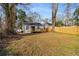 House and backyard with mature trees at 942 Lawton Sw St, Atlanta, GA 30310