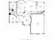 Main floor plan showing the layout of rooms and dimensions at 2057 Chambord Way, Snellville, GA 30078