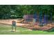 Community playground with swings, slides, and climbing structures at 9385 N Lake Dr, Roswell, GA 30076