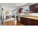 Kitchen with granite countertops and stainless steel appliances at 1418 Defoors Nw Dr, Atlanta, GA 30318