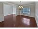Formal dining room with hardwood floors and chandelier at 1206 Persimmon Way, Mcdonough, GA 30252