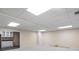 Finished basement with built-in cabinetry and extra space at 992 Pj East Rd, Covington, GA 30014