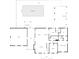 Main floor plan showing a large home with pool at 4320 Chapel Hill Farms Dr, Douglasville, GA 30135