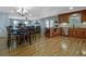 Well-equipped kitchen with stainless steel appliances and hardwood floors at 4320 Chapel Hill Farms Dr, Douglasville, GA 30135