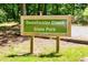 Sweetwater Creek State Park sign near wooded entrance at 2812 Lillian Ln, Douglasville, GA 30135