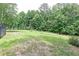 Large backyard with fenced-in area and partial tree line view at 2688 Moon Cabin Dr, Powder Springs, GA 30127