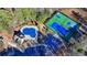 Community amenities including pool, sports courts, and playground at 490 La Perla Dr, Sugar Hill, GA 30518