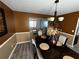 Dining room with a view to the living room and natural light at 1224 Labrador Ln, Riverdale, GA 30296