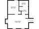 Floor plan showcasing living room, bedroom, and bath at 1259 Mill Lake Cir, Stone Mountain, GA 30088