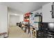 Basement storage area with shelving and organization at 6736 Cadence Blvd, Sandy Springs, GA 30328