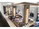 Spacious lobby with comfortable seating at 1065 Peachtree Ne St # 3102, Atlanta, GA 30309