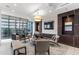 Common area lounge with city views at 1065 Peachtree Ne St # 3102, Atlanta, GA 30309