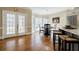 Breakfast nook with large windows and stainless steel appliances at 770 Westwind Ln, Alpharetta, GA 30005