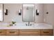 Bathroom with a double vanity and marble countertop at 185 Marion # B, Atlanta, GA 30307