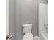 Clean bathroom with toilet and bathtub at 3488 Shepherds Path, Decatur, GA 30034