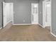 Bright bedroom with carpet, neutral walls and access to bathroom at 3488 Shepherds Path, Decatur, GA 30034