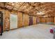 Unfinished basement area with additional storage space at 1263 Irwin Lake Way, Marietta, GA 30064