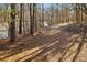 Nature trail alongside a wooded area and lake at 1263 Irwin Lake Way, Marietta, GA 30064