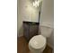 Small bathroom with toilet and vanity at 4906 Holbrook Cir, Duluth, GA 30096