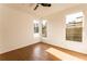 Bright bedroom with hardwood floors and large windows at 2107 Abner Nw Pl, Atlanta, GA 30318