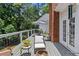Spacious deck with seating and dining areas at 25 Highlands Way, Oxford, GA 30054
