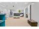 Finished playroom with a dartboard and toys at 25 Highlands Way, Oxford, GA 30054