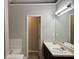 Double vanity bathroom with soaking tub and shower at 5863 Seabright Ln, Atlanta, GA 30349