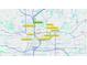 Atlanta neighborhood map highlighting 692 Argonne Ave NE location near Piedmont Park at 692 Argonne Ne Ave # 2, Atlanta, GA 30308
