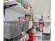 Well-stocked pantry with ample shelving for storage at 559 Ransom Way, Stockbridge, GA 30281