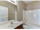 Bathroom with tub, shower, and vanity at 3872 Morgans Ridge Dr, Buford, GA 30519