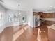 Eat-in kitchen with stainless steel appliances and granite countertops at 3338 Carolina Wren Sw Trl, Marietta, GA 30060