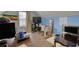 Bright bonus room with home office and media area at 1305 Leisure Lake Dr, Lawrenceville, GA 30044