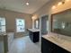 Elegant bathroom with double vanity, soaking tub, and separate shower at 148 Birch Tree Way, Cumming, GA 30040