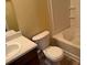 Bathroom with a bathtub, toilet and vanity at 2087 Grove Way, Hampton, GA 30228
