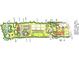 A detailed sketch shows the property featuring gardens, a vineyard, fruit trees, a farm stand, and parking at 10975 Hutcheson Ferry Rd, Chattahoochee Hills, GA 30268