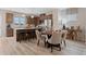 Modern kitchen with island and stainless steel appliances at 224 Maycrest Path, Tucker, GA 30084